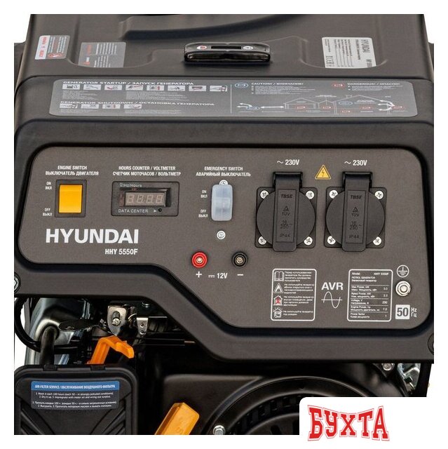 Бензиновый генератор Hyundai HHY 5550F 4
