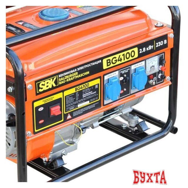 Бензиновый генератор SBK BG4100 2
