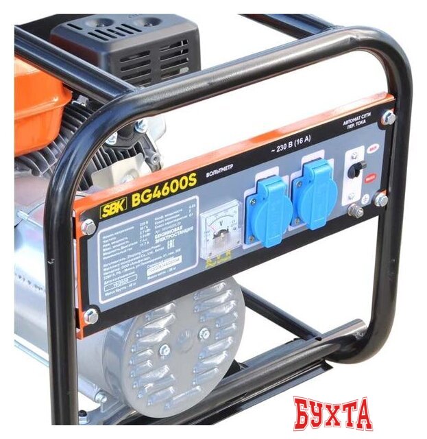 Бензиновый генератор SBK BG4600S 3