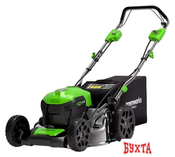 Газонокосилка Greenworks GD40LM46SP (без АКБ)