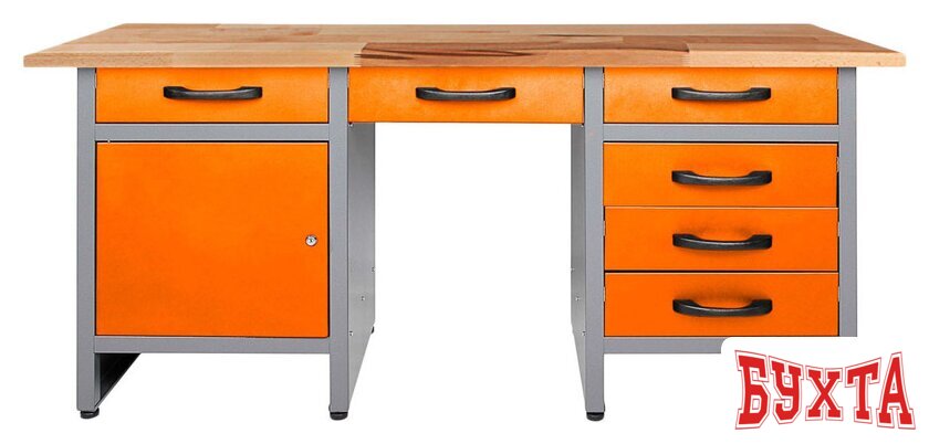 Стол-верстак Baumeister BTC-007 (оранжевый)