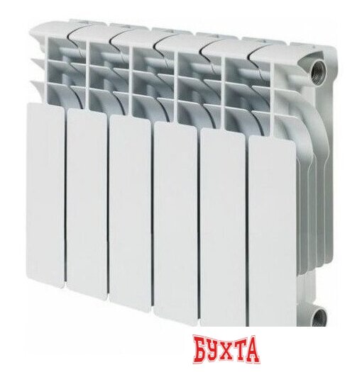 Алюминиевый радиатор Русский радиатор Корвет AL 350/100 (6 секций)