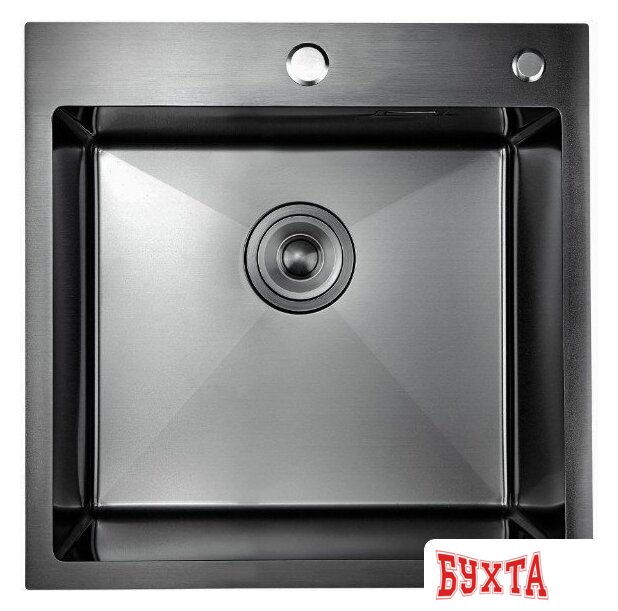 Кухонная мойка Stellar S5050NB-S1 (нано черный)