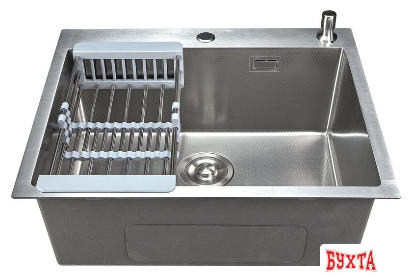 Кухонная мойка Stellar Decor S6550S-D (сатин) 1