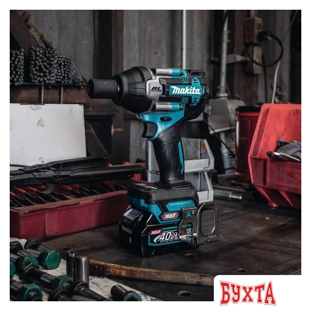Гайковерт Makita TW007GM201 (с 2-мя АКБ, кейс) 4