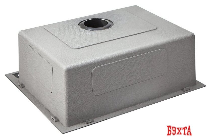 Кухонная мойка Asteria A5550NB-D1 (черный декор) 4