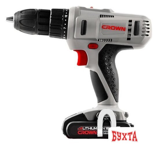 Дрель-шуруповерт Crown CT21056L-1.5 BMC (с 2-мя АКБ, кейс) 2