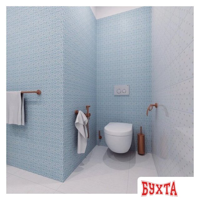 Держатель для полотенца Bemeta Amber 155204042 (кофе матовый) 3