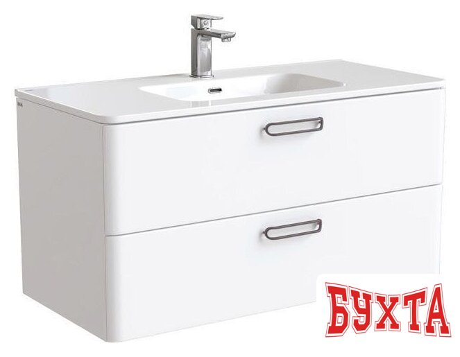 Мебель для ванных комнат IDDIS Тумба с умывальником Brick 80 BRI80W0i95K 2