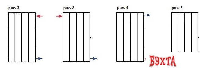 Биметаллический радиатор Rifar SUPReMO 500 (12 секций) 3