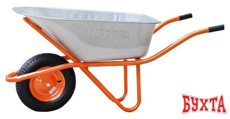 Одноколесная тачка Brado 1x130 Expert Pro