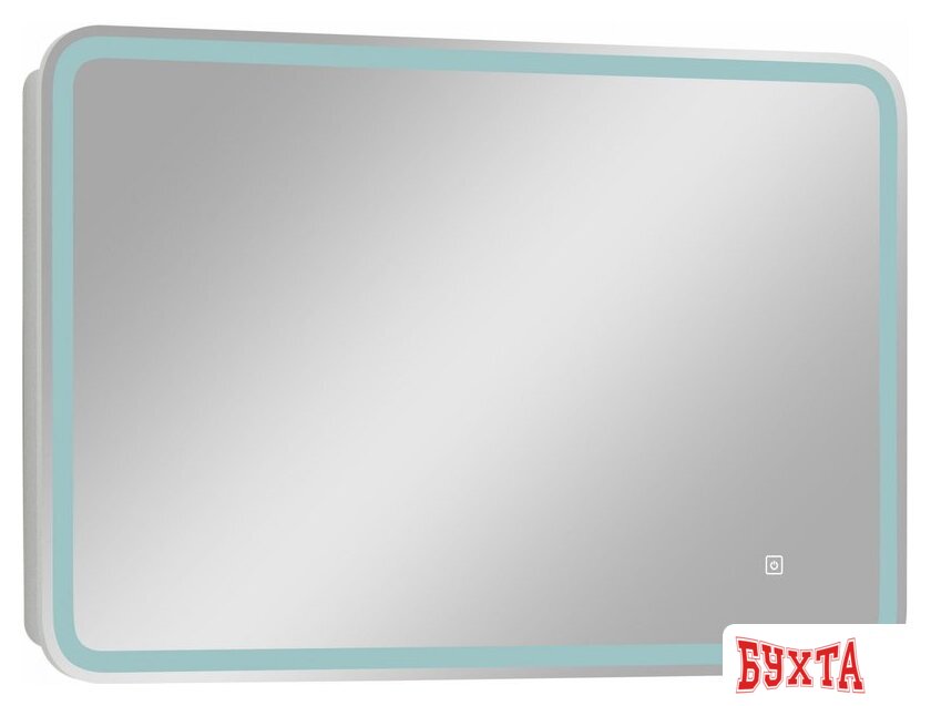 Мебель для ванных комнат Континент Шкаф с зеркалом Tokio Led 90х53 2