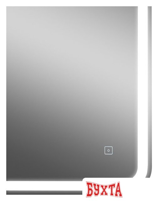 Мебель для ванных комнат Континент Шкаф с зеркалом Tokio Led 90х53 5