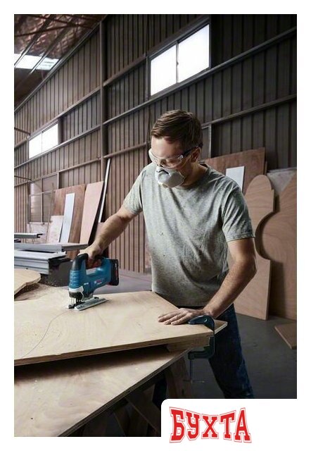 Электролобзик Bosch GST 185-LI Professional 06015B3021 (без АКБ) 4