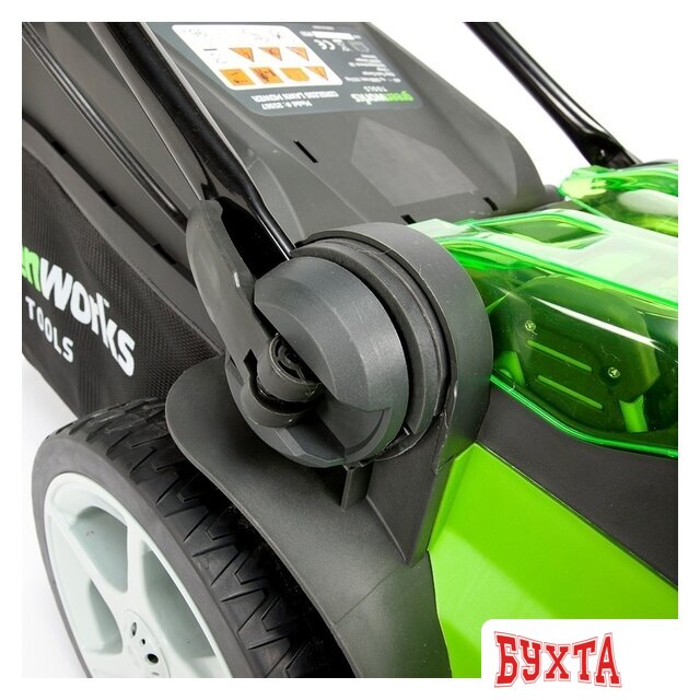 Газонокосилка Greenworks G40LM49DB (без АКБ) 4