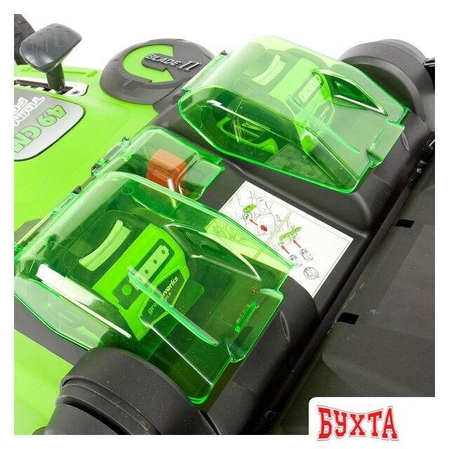Газонокосилка Greenworks G40LM49DB (без АКБ) 5