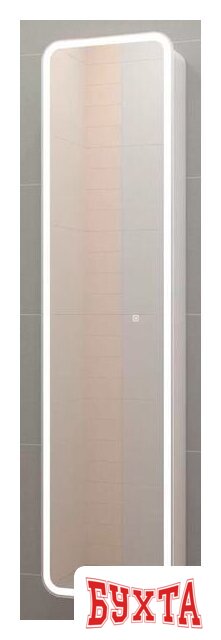 Мебель для ванных комнат Континент Шкаф-пенал Lorenzo Led 40х160