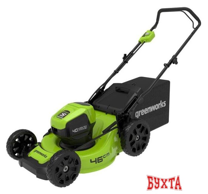 Газонокосилка Greenworks GD40LM46HP (без АКБ)