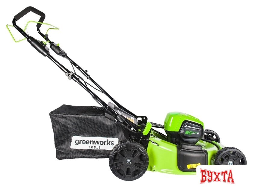 Газонокосилка Greenworks GD60LM51SP (без АКБ) 4