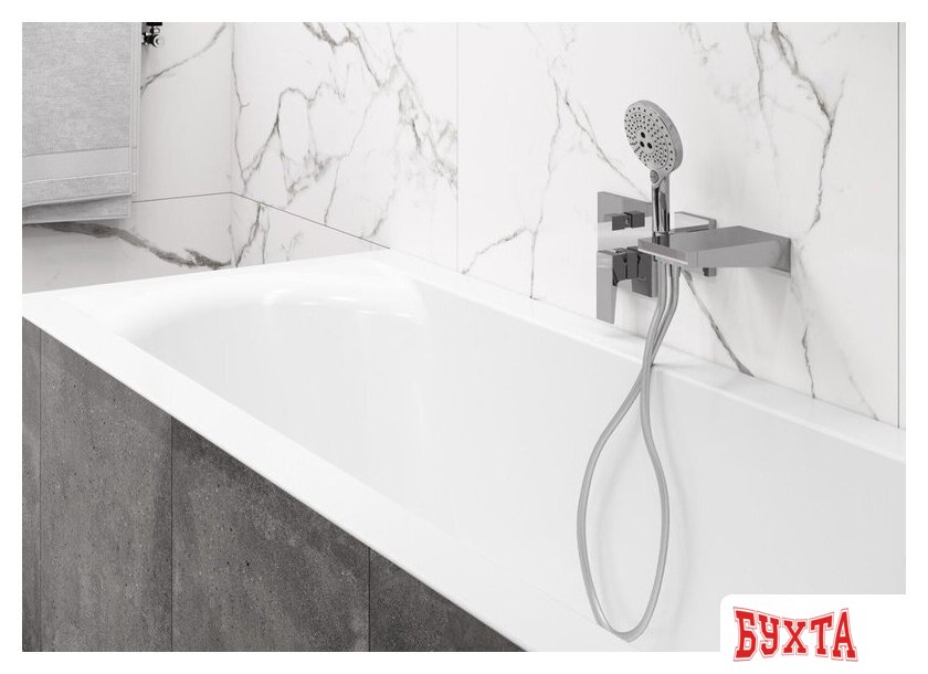 Ванна Bonito Home Aventura 180x80 BH-AV-901-180-80 Slim/St (с ножками) 2