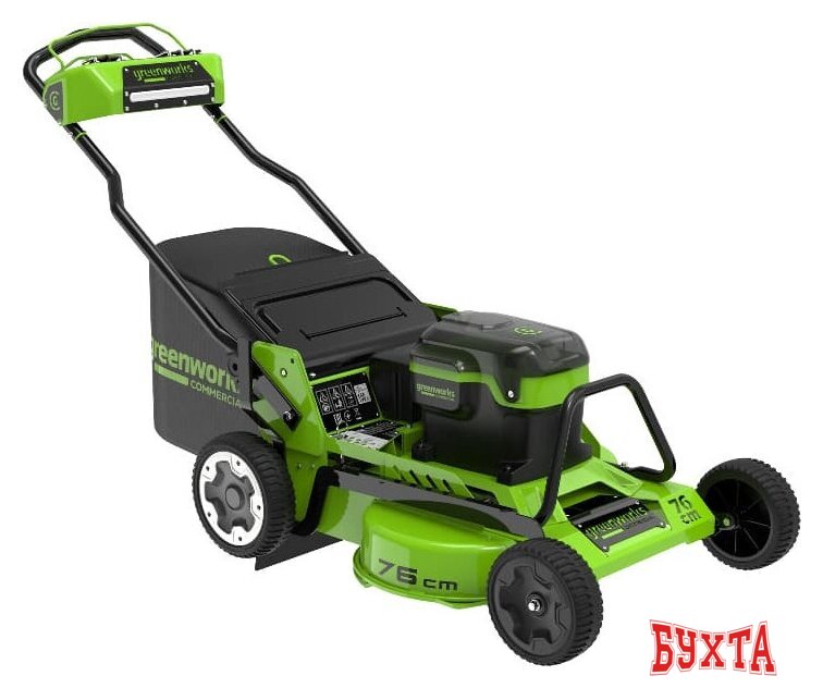 Газонокосилка Greenworks 2519207 (без АКБ) 3