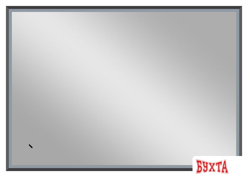 Мебель для ванных комнат Континент Зеркало Stage Grey Led 100х70 (с реверсивным креплением, бесконтактным сенсором) 2