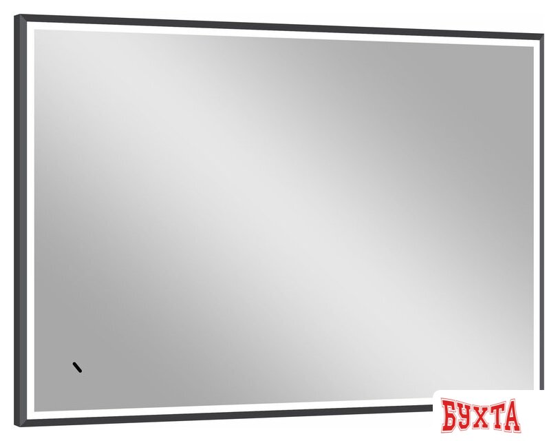 Мебель для ванных комнат Континент Зеркало Stage Grey Led 100х70 (с реверсивным креплением, бесконтактным сенсором) 3