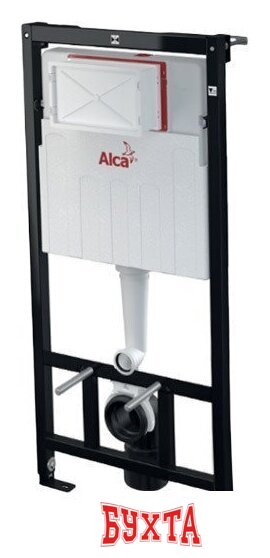 Инсталляция для унитаза Alcaplast AM101/1120 с клавишей смыва Thin M570 1