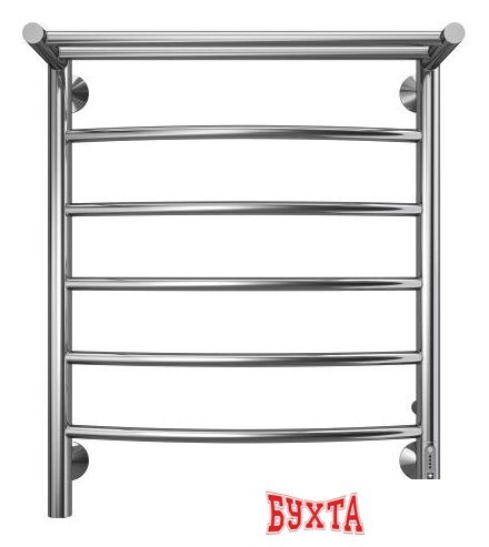 Полотенцесушитель TERMINUS Классик П6 500x650 с полкой бп электро (хром)