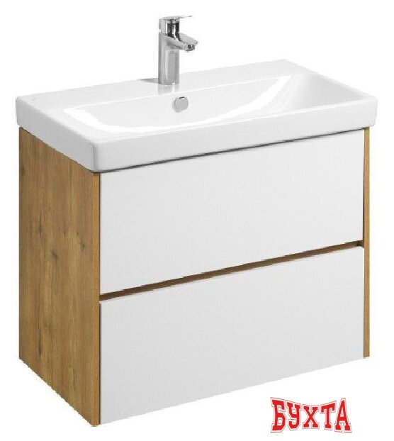 Мебель для ванных комнат Акватон Тумба под умывальник Сканди 80 1A283001SDZ90 1