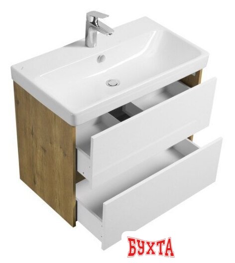 Мебель для ванных комнат Акватон Тумба под умывальник Сканди 80 1A283001SDZ90 3
