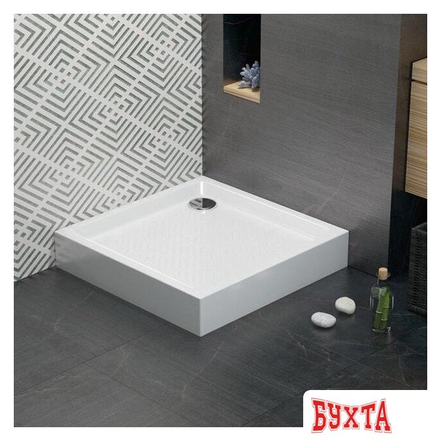 Душевой поддон Lavinia Boho Rock 3707490S 90х90 5