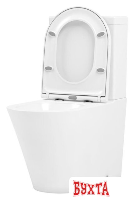Унитаз напольный Lavinia Boho Biore Rimless 3304001R (бачок, чаша, пневмокрышка) 3