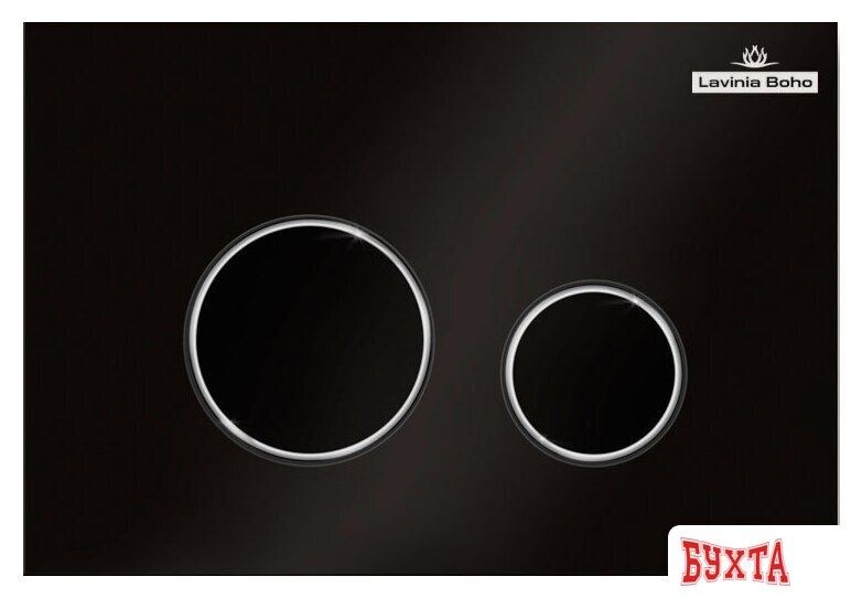 Панель смыва Lavinia Boho Relfix 380502MB (матовый черный)