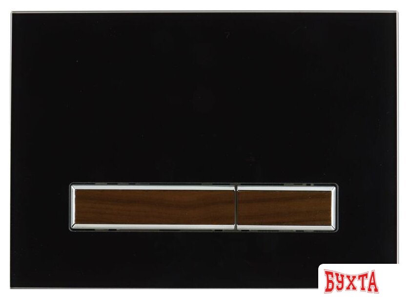 Панель смыва Lavinia Boho Relfix 38050702 (черный/темное дерево) 4