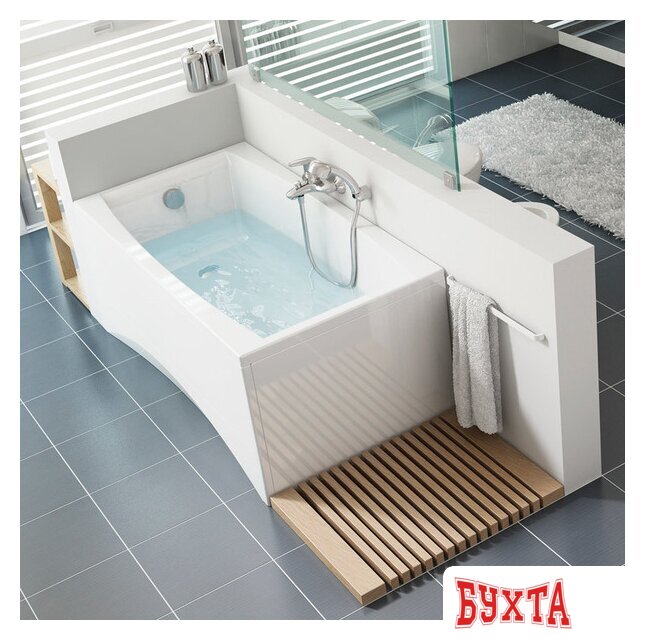 Ванна Cersanit Virgo 170x75 2