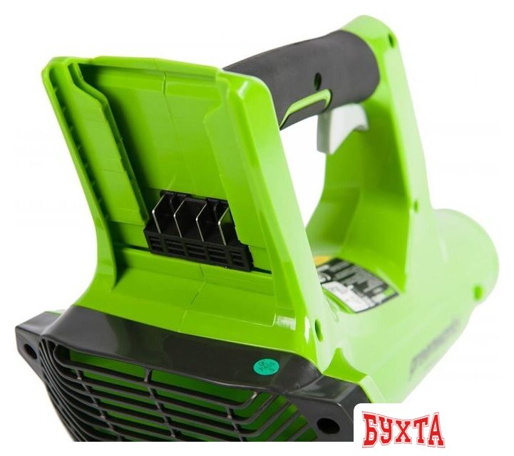 Ручная воздуходувка Greenworks G24ABK2 2404807UA (с 1-им АКБ) 5