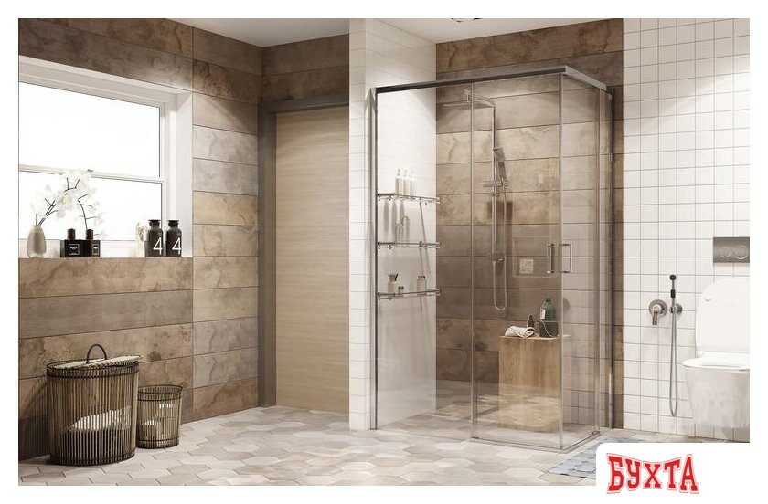 Душевой уголок Ambassador Queen 11011106L 120х80 2