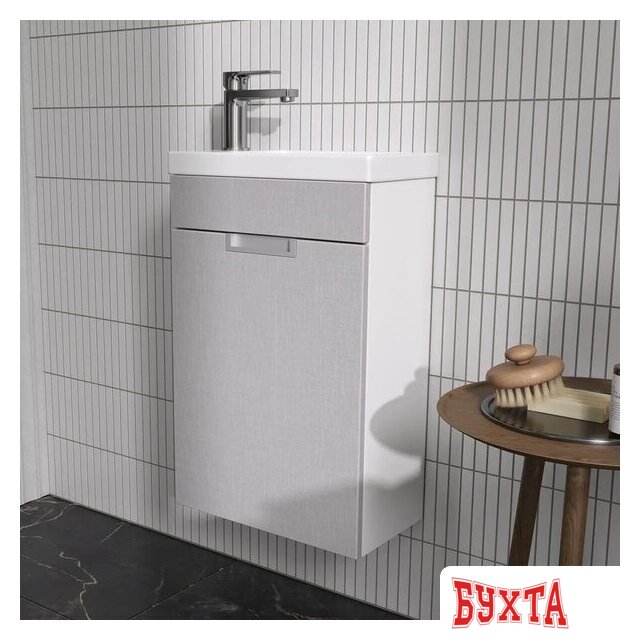 Мебель для ванных комнат Volna Тумба под умывальник Vario Z.40.1D Миранда (подвесная) 4