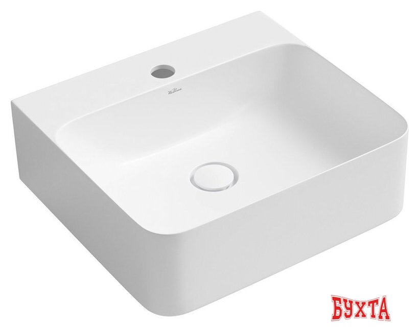 Умывальник Wellsee Clermont 302606000 с донным клапаном click-clack 2