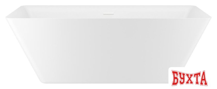 Ванна Wellsee Cute Twin S 168x75 23830102R (отдельностоящая ванна белый глянец, экран, ножки, сифон-автомат глянцевый белый)