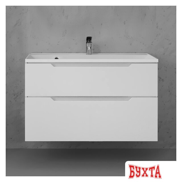 Мебель для ванных комнат Raval Тумба под умывальник Wector 100 Wct.01.100/P/W/MD 2