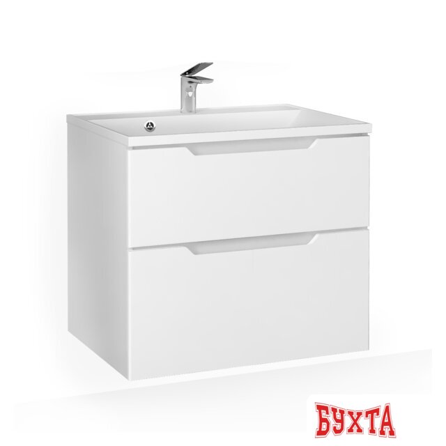 Мебель для ванных комнат Raval Тумба под умывальник Wector 70 Wct.01.70/P/W/MD 1