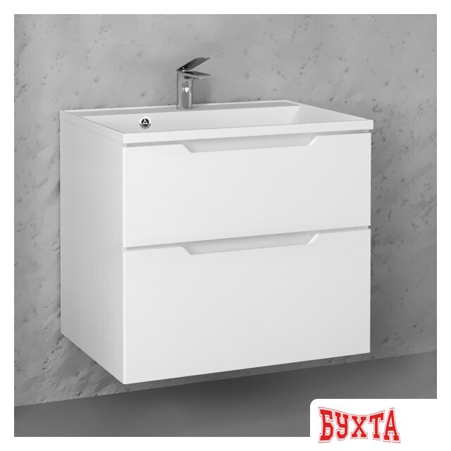 Мебель для ванных комнат Raval Тумба под умывальник Wector 70 Wct.01.70/P/W/MD 3