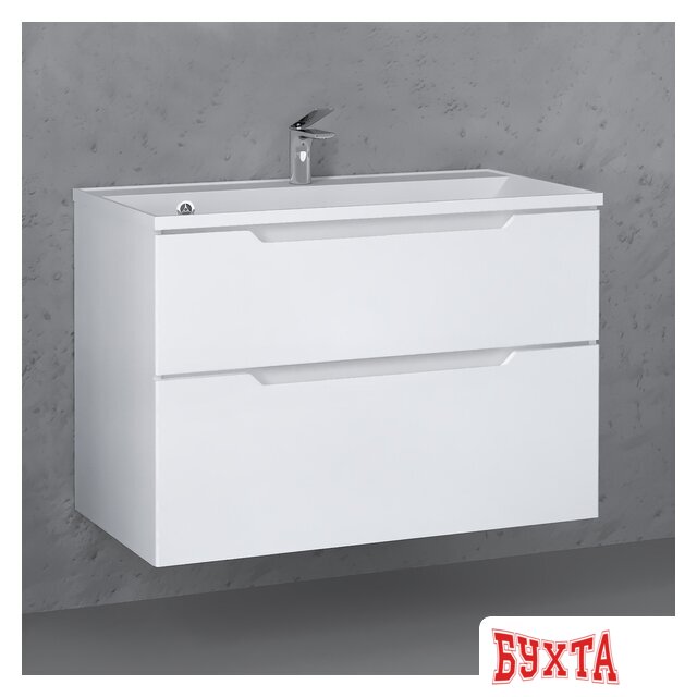 Мебель для ванных комнат Raval Тумба под умывальник Wector 90 Wct.01.90/P/W/MD 3