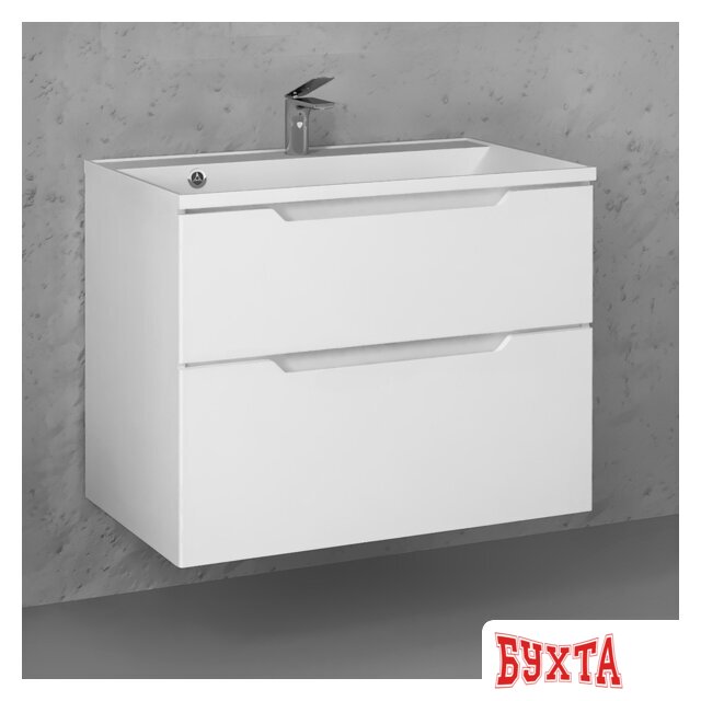 Мебель для ванных комнат Raval Тумба под умывальник Wector 80 Wct.01.80/P/W/MD 3