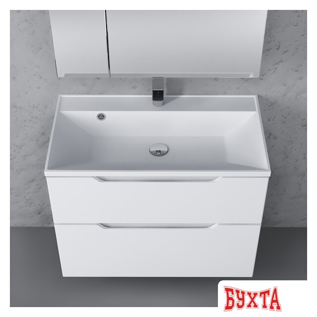 Мебель для ванных комнат Raval Тумба под умывальник Wector 80 Wct.01.80/P/W/MD 4