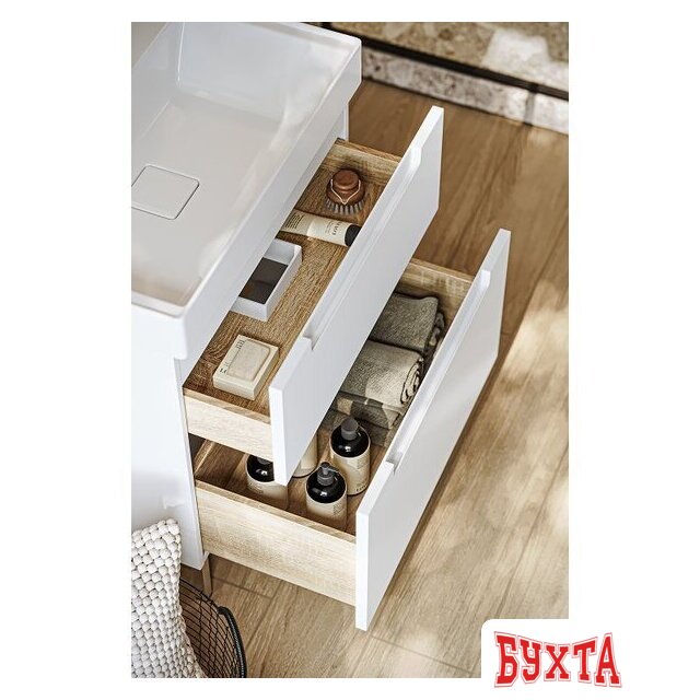 Мебель для ванных комнат Aqwella Тумба под умывальник Vancouver VAN01072N 4