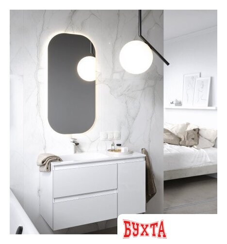 Мебель для ванных комнат Aqwella Зеркало Soul SOUL0255 2