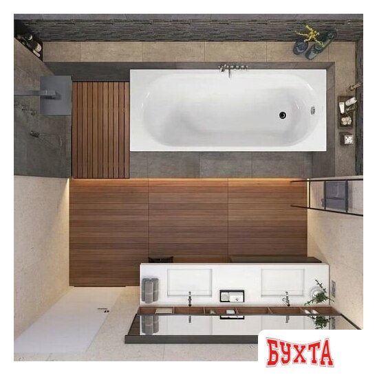 Ванна VagnerPlast Kasandra 170x70 (с каркасом и экраном) 3